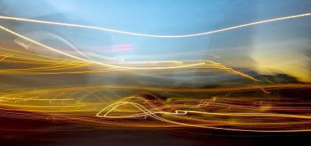 Modern Cityscape with Motion