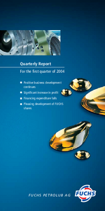 Cover of the Interim Report 2004 Q1 of FUCHS PETROLUB SE